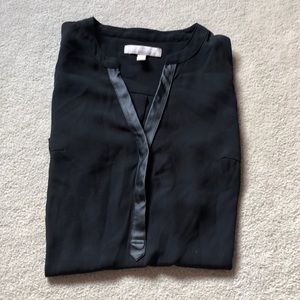 Black work blouse from banana republic